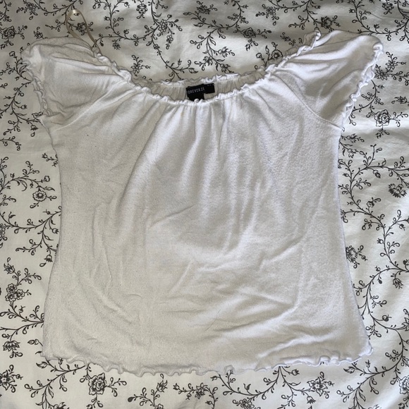 Off shoulder white top - Picture 1 of 2